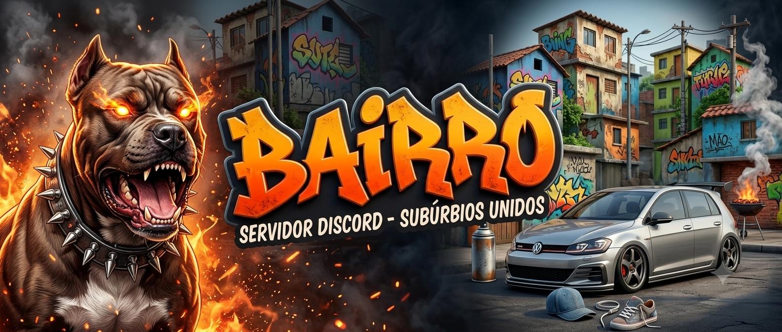 Discovery splash banner for BAIRRO #1,3K Discord server