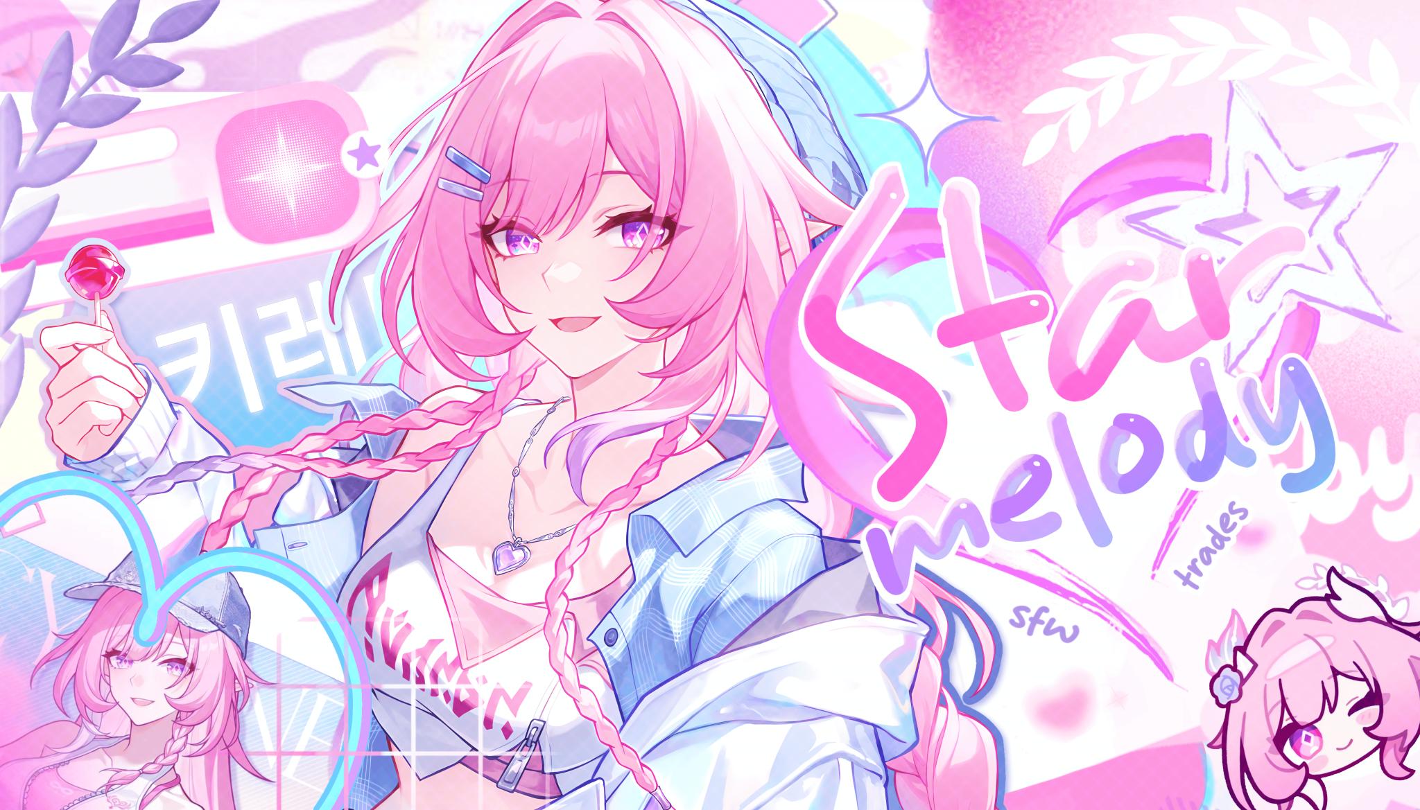 Discovery splash banner for ☆ star melody | apps open! Discord server