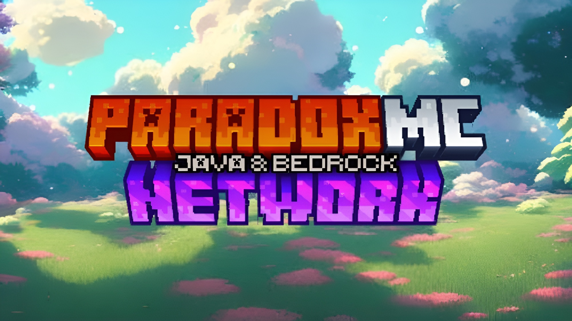 Discovery splash banner for 🍐ParadoxMC.Org Discord server