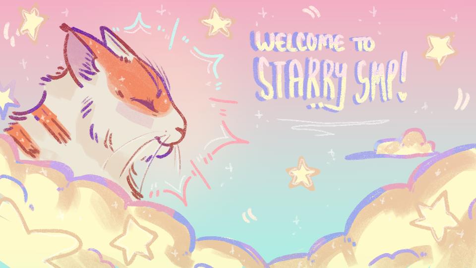 Discovery splash banner for ⋆⁺₊ StarryMC ᯓ★ Discord server