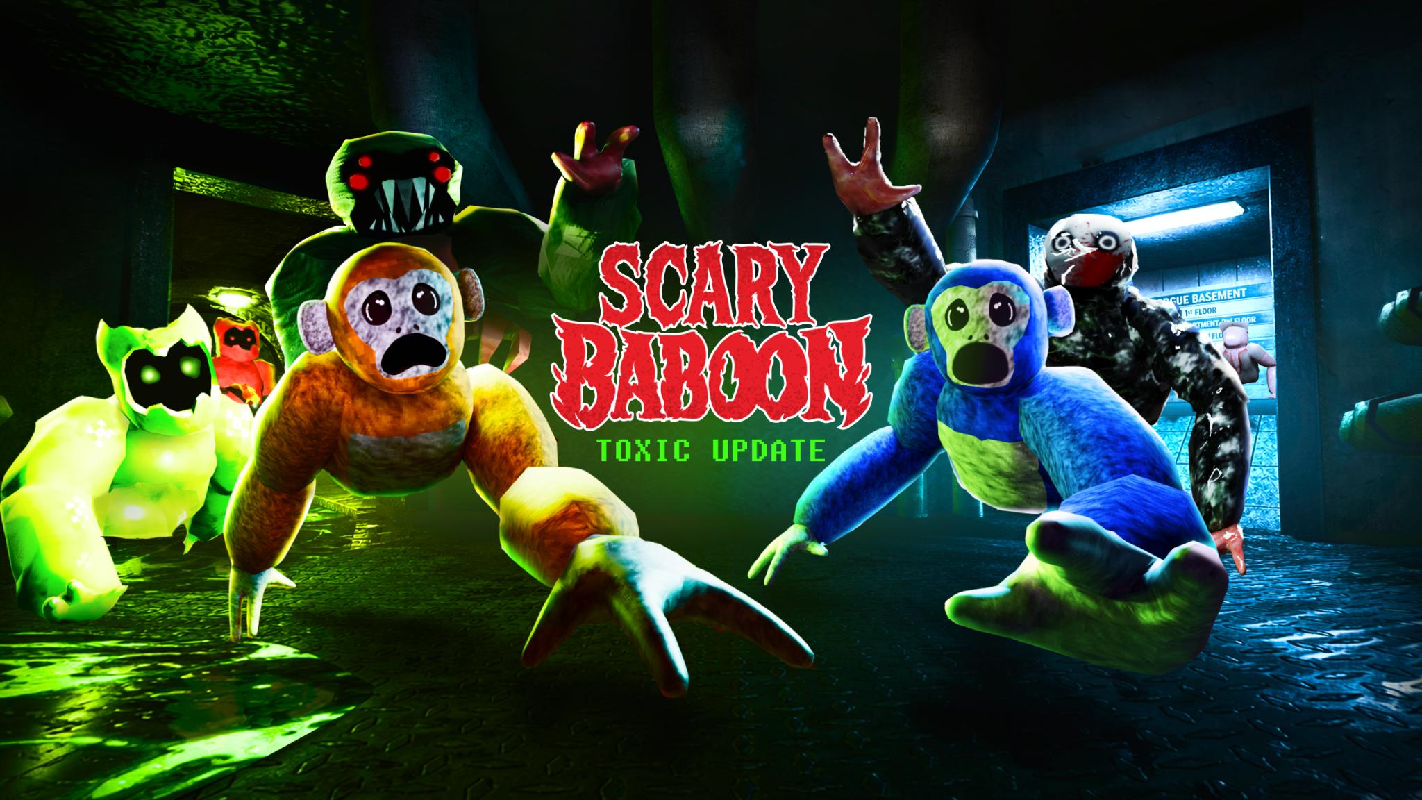 Discovery splash banner for Scary Baboon Discord server