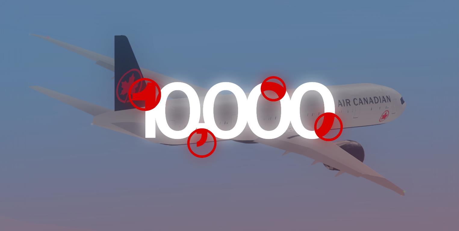 Discovery splash banner for Air Canada | PTFS Discord server