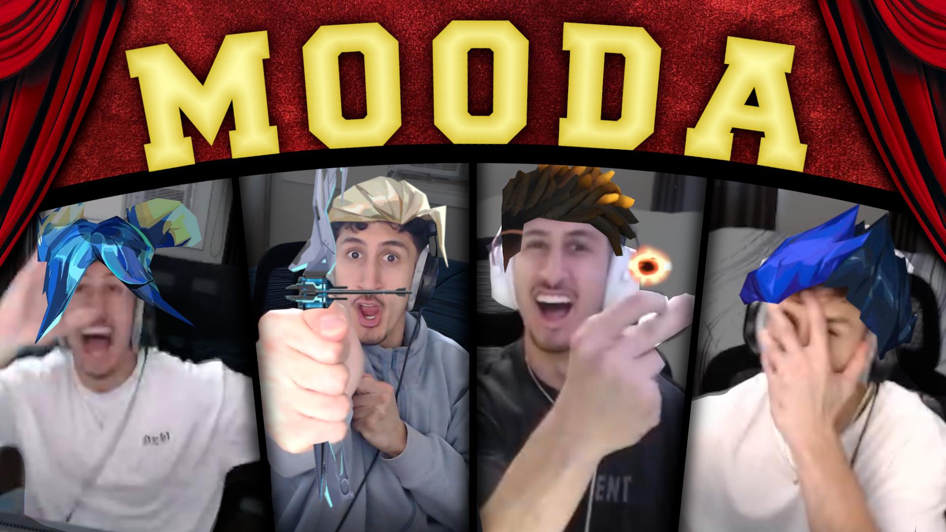 Discovery splash banner for Moodsters Discord server