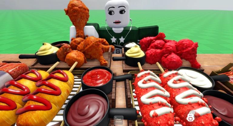 Discovery splash banner for Mukbang Game Discord server