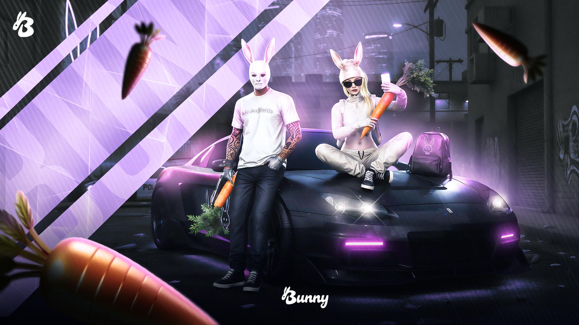 Discovery splash banner for Bunny Roleplay Discord server
