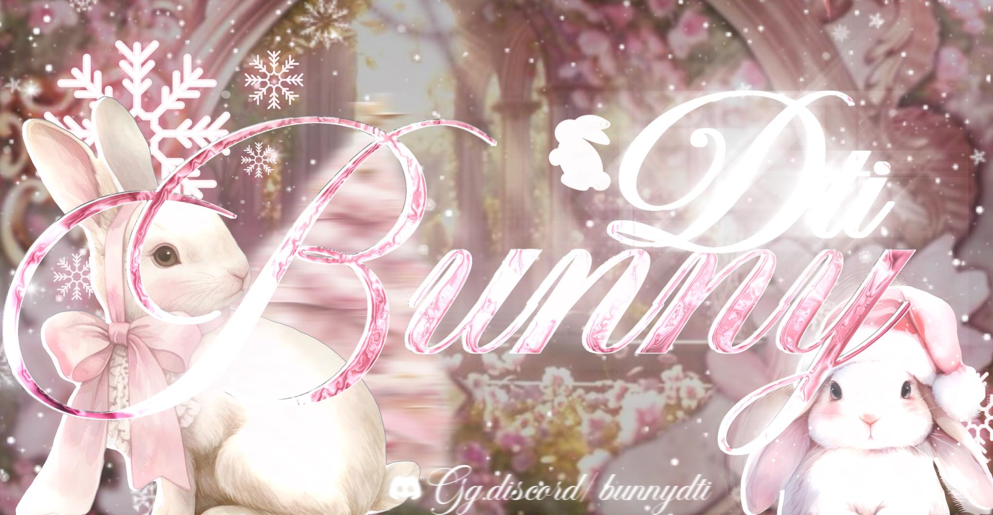 Discovery splash banner for 𝒟𝓉𝒾 ℬunny ୨𝑒 Discord server