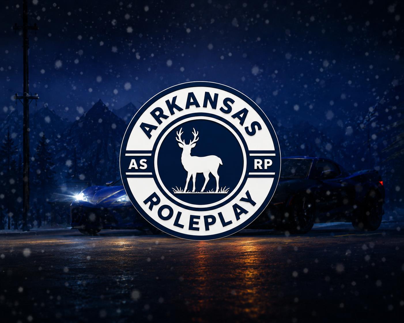 Discovery splash banner for 🦌 Arkansas State Roleplay 🌲 Discord server