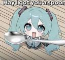 Discovery splash banner for Miku's Café Discord server