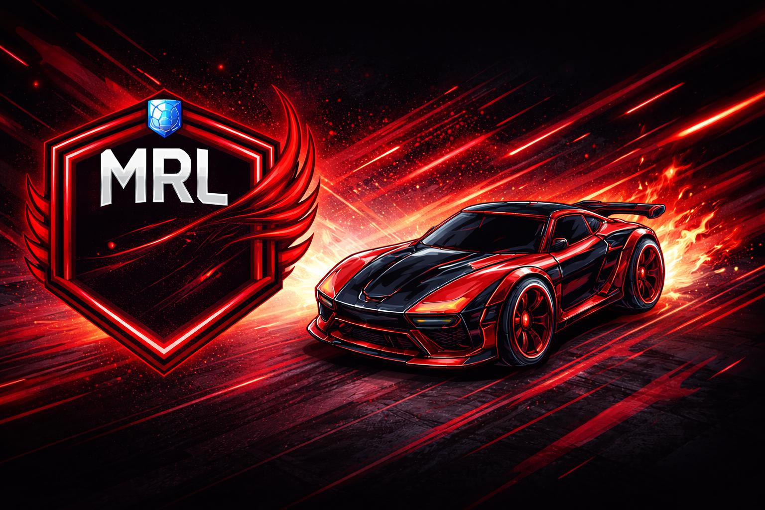 Discovery splash banner for Mysters Rocket League EUโข Discord server