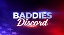 Discovery splash banner for BADDIES Discord server
