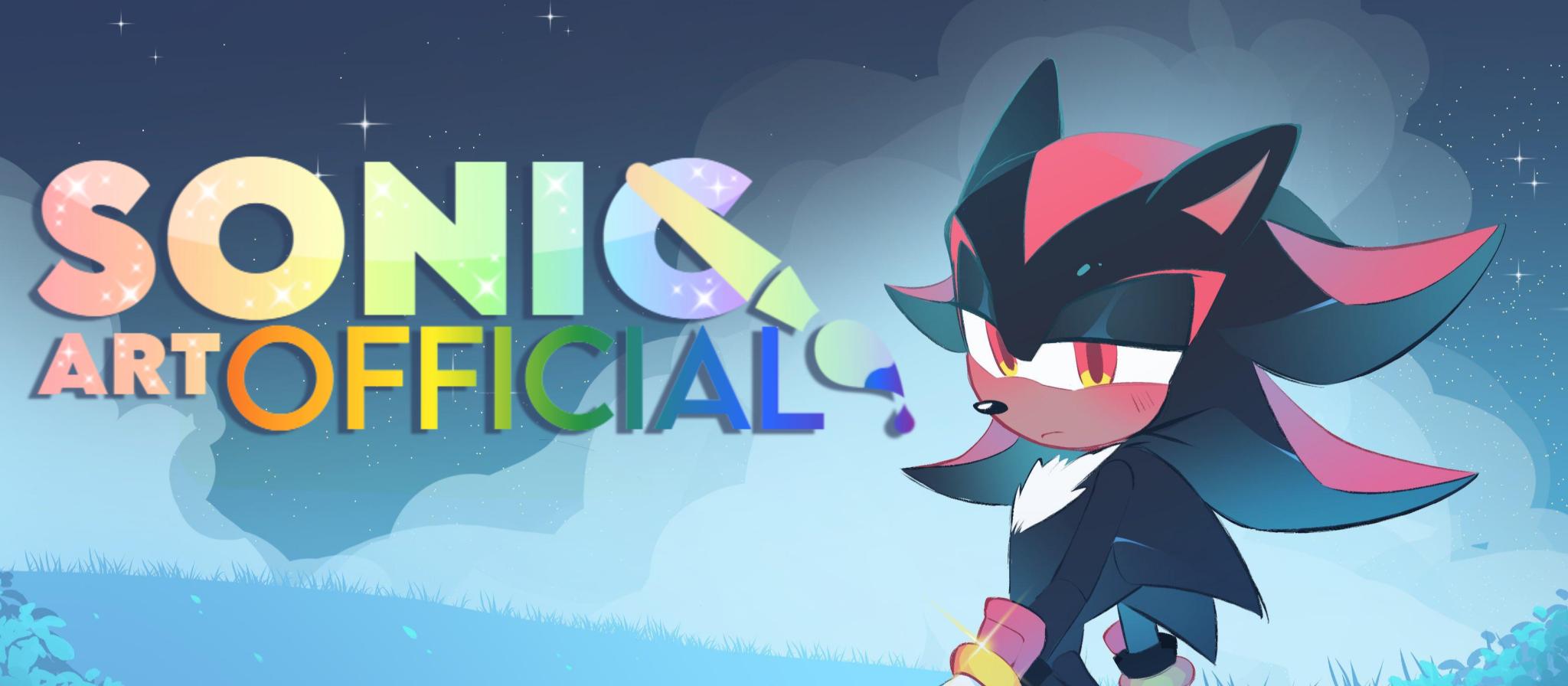 Discovery splash banner for 🌈 SONIC ART: OFFICIAL 🎨【TAG + 80% REVAMPED】 Discord server