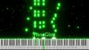 Discovery splash banner for PianoGlow Discord server