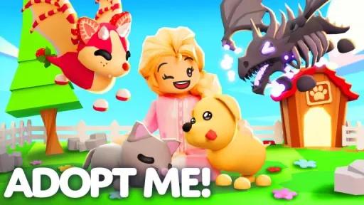Discovery splash banner for Adopt me Values | Trading and values! Discord server