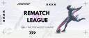 Discovery splash banner for Rematch League Discord server
