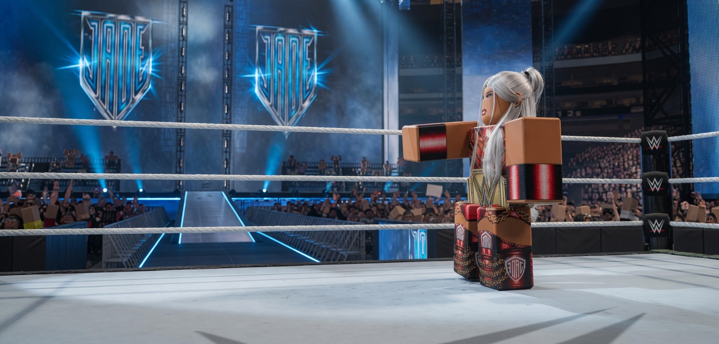 Discovery splash banner for WWE x ROBLOX || EST. 2020 Discord server