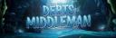 Discovery splash banner for Debts Middleman Discord server