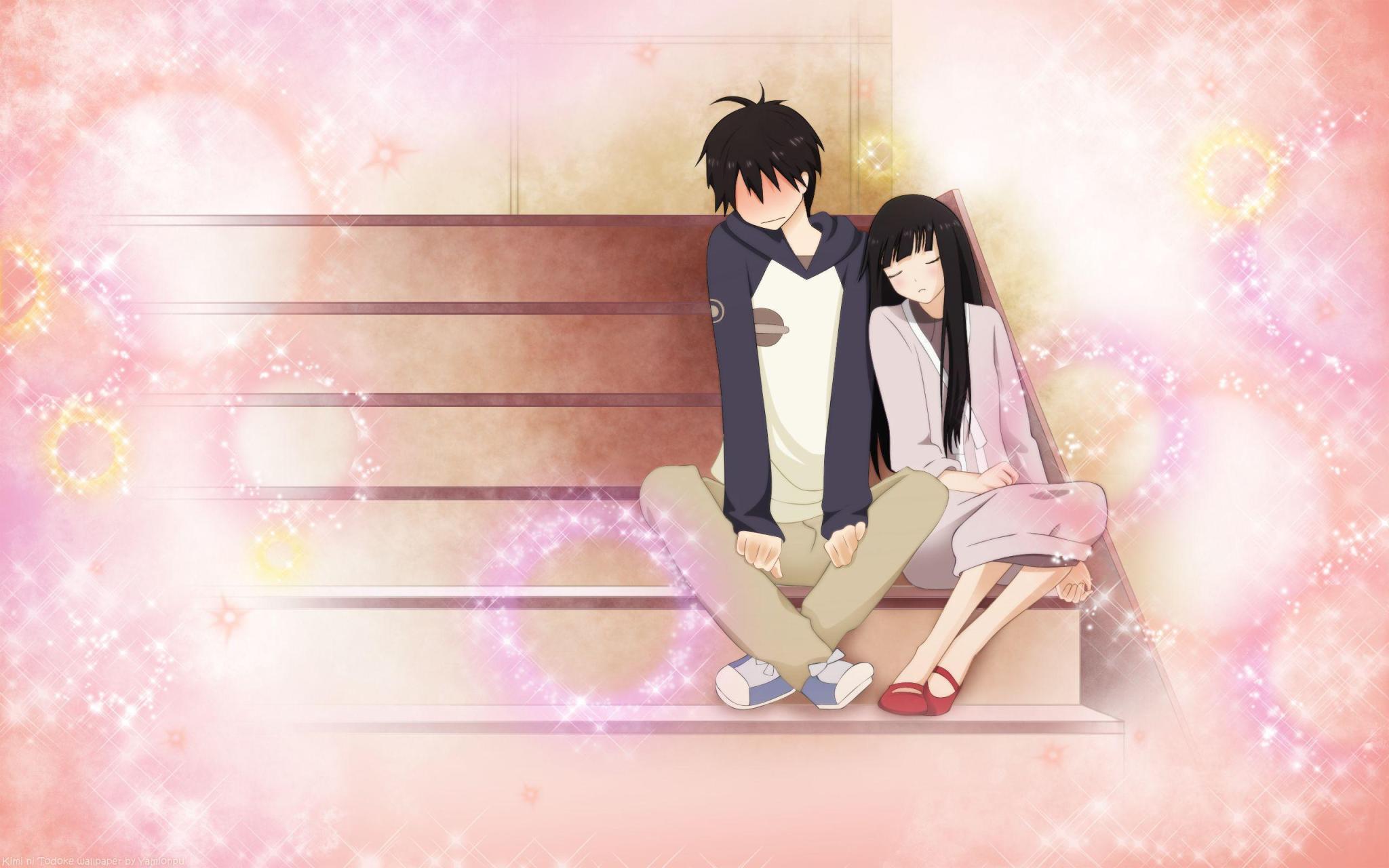 Discovery splash banner for Kimi ni Todoke Discord server