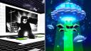 Discovery splash banner for Be a Lucky Block | Roblox Discord server