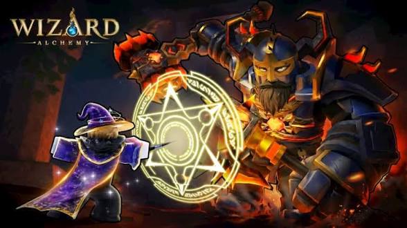 Discovery splash banner for Wizard Alchemy Discord server