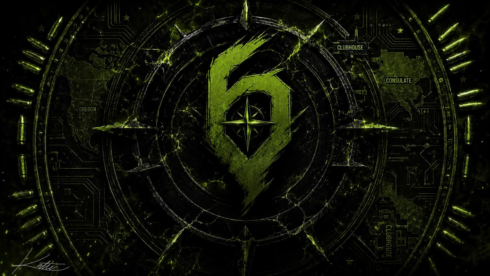 Discovery splash banner for Rainbow Six Central Discord server