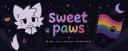 Discovery splash banner for Sweet Pawsy แฆ/ ๐ฆ Discord server