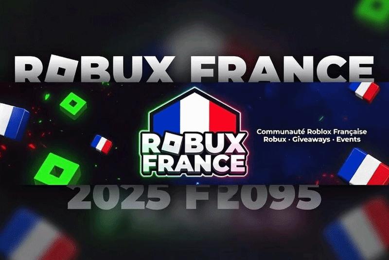 Discovery splash banner for Robux France™ | Cheapest Robux Roblox Limiteds Discord server