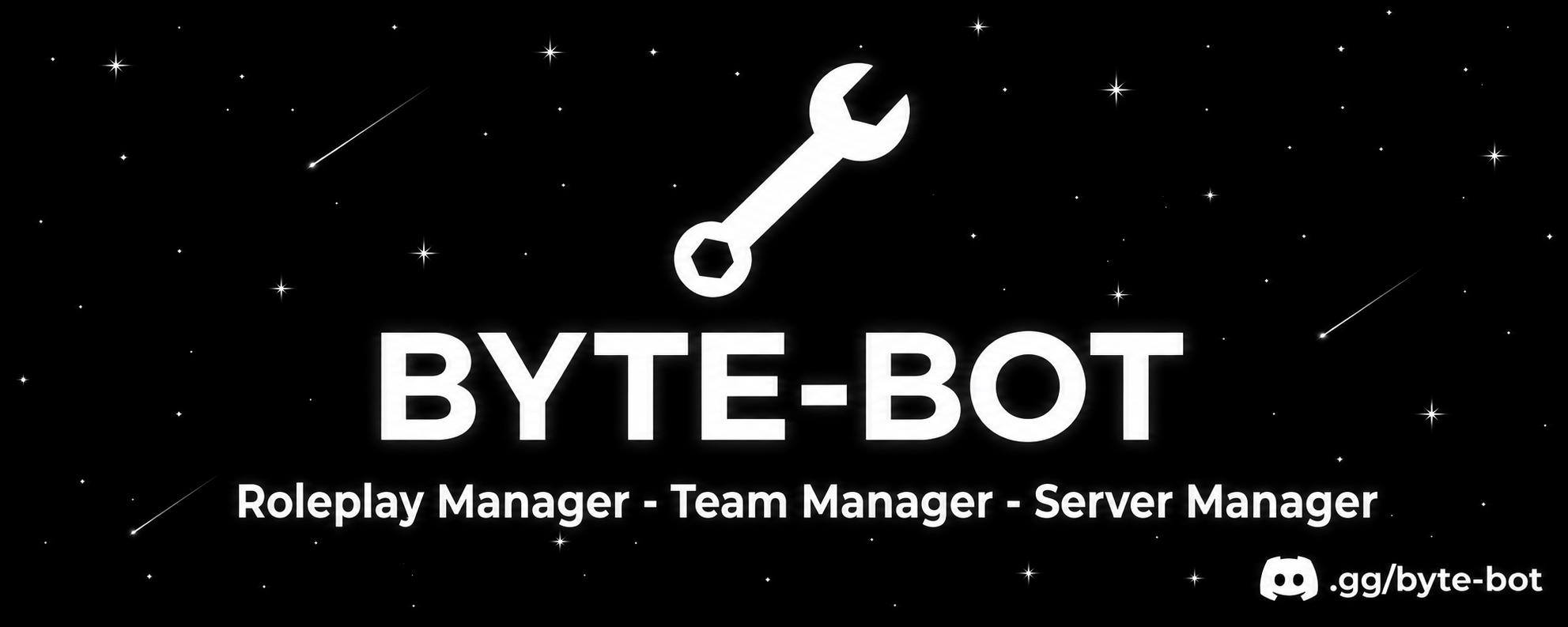 Discovery splash banner for Byte Bot Discord server