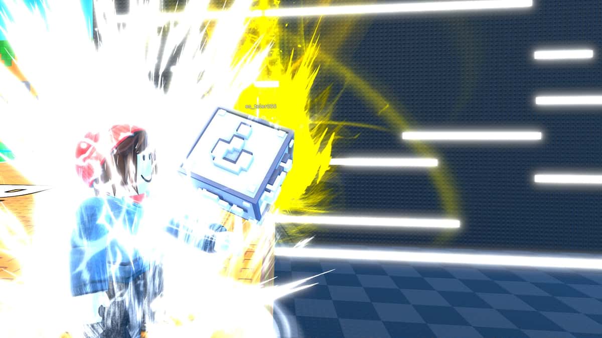 Discovery splash banner for Power Blast Lucky Blocks Discord server