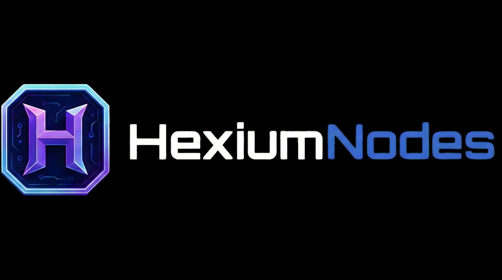 Discovery splash banner for Hexium Nodes™ Discord server