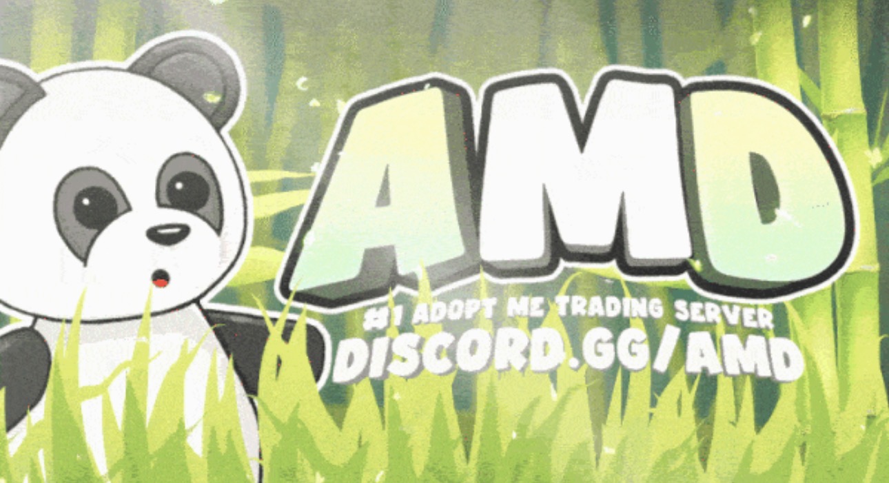 Discovery splash banner for Adopt Me Database Discord server