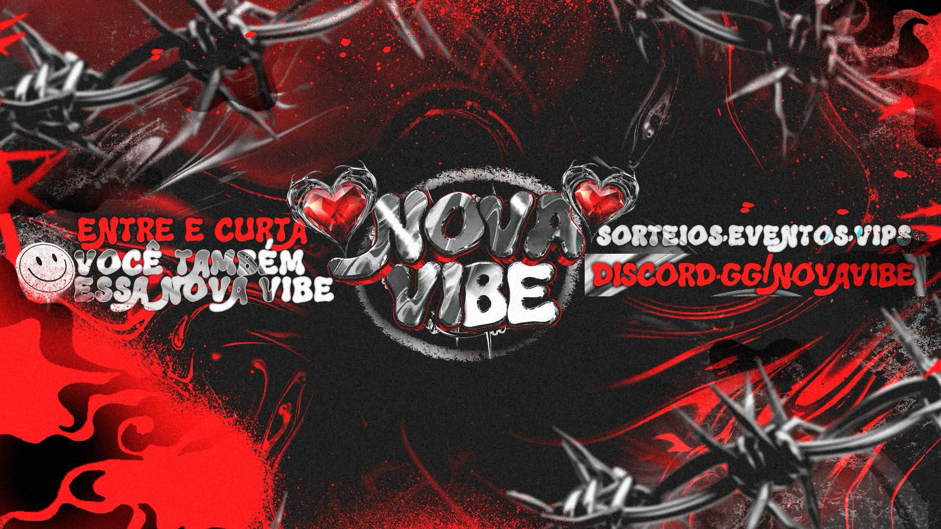 Discovery splash banner for NOVA VIBE ❤ Call 24/7 • Amizades • Conversar • Brasil • Comunidade • Roblox • Anime • BR • Freefire Discord server