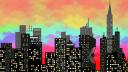 Discovery splash banner for QueerCity Discord server