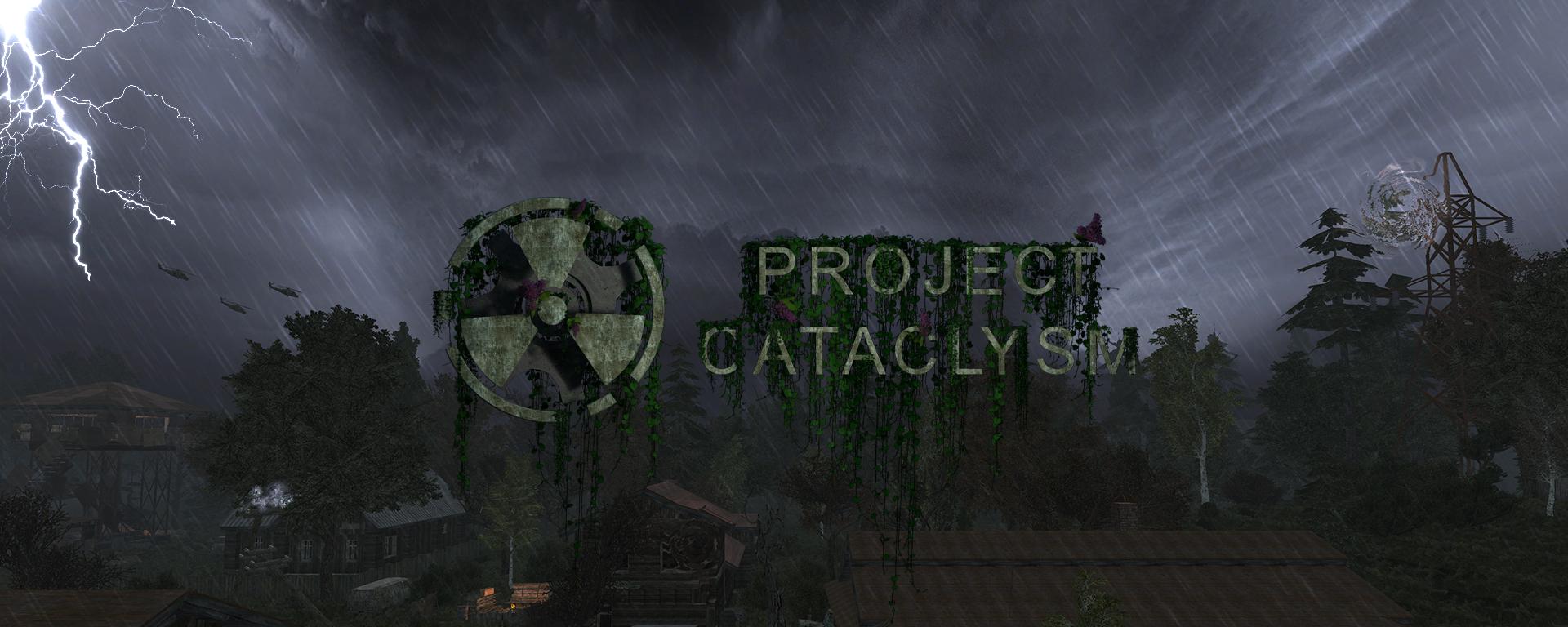 Discovery splash banner for Project Cataclysm | RU Discord server
