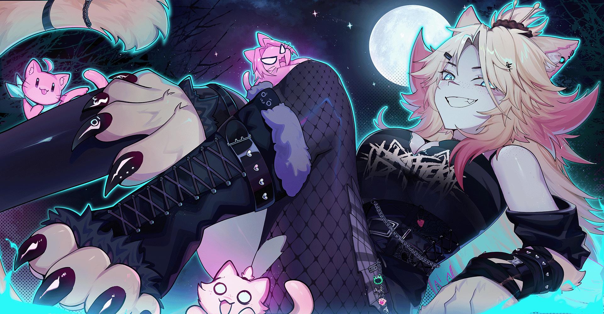 Discovery splash banner for kat’s kattenhole Discord server