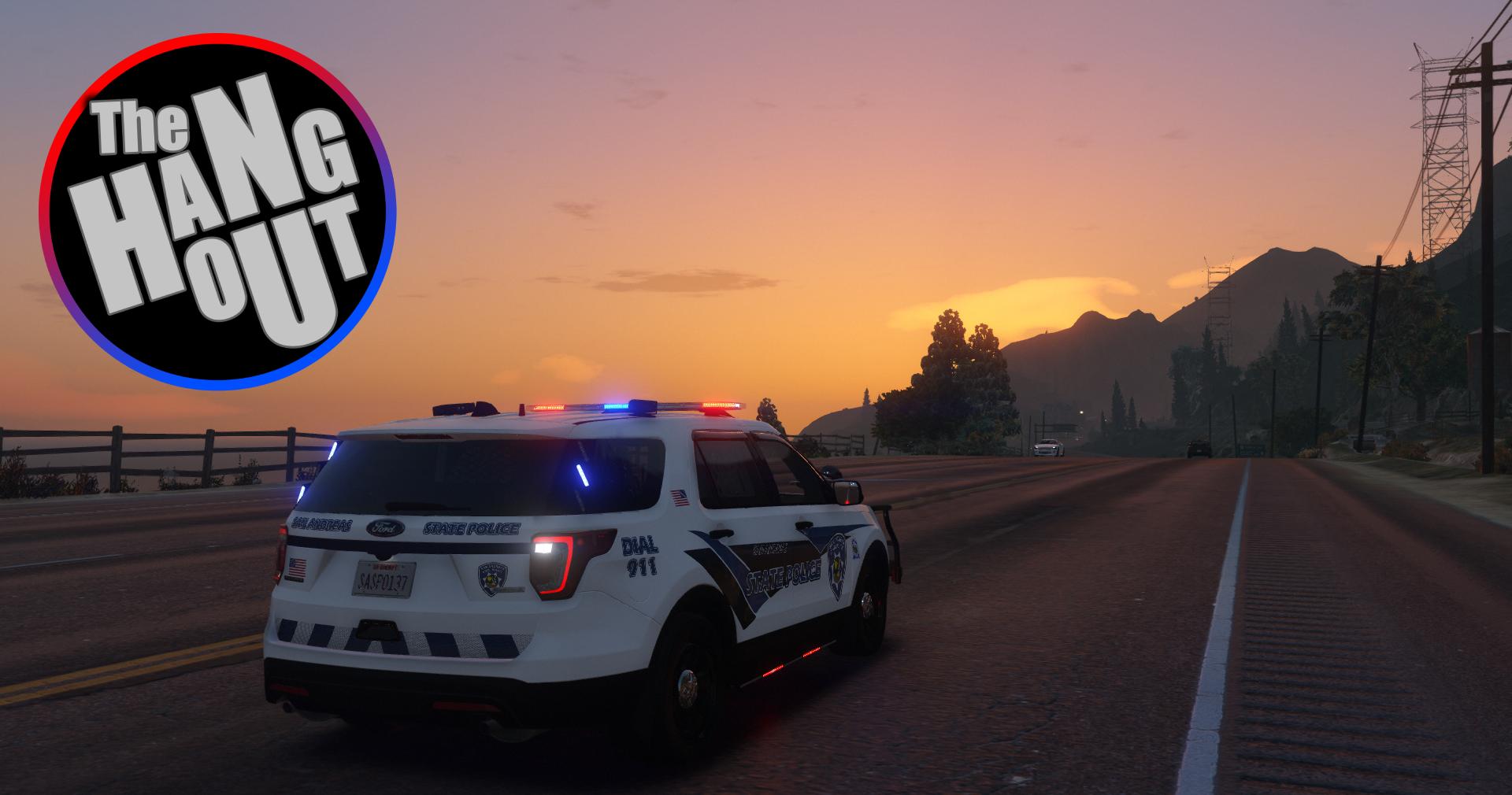 Discovery splash banner for The Hangout RP™ Discord server