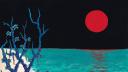 Discovery splash banner for glass beach band Discord server