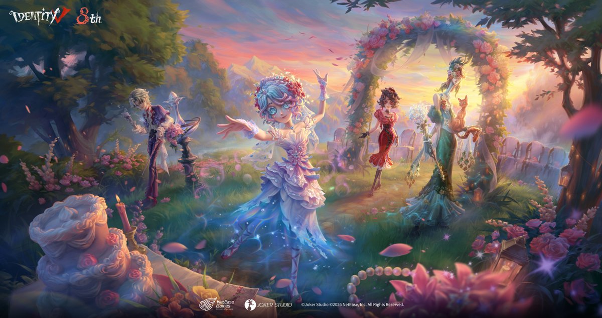 Discovery splash banner for Identity V NGP Discord server