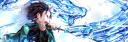Discovery splash banner for Kimetsu No Yaiba Discord server