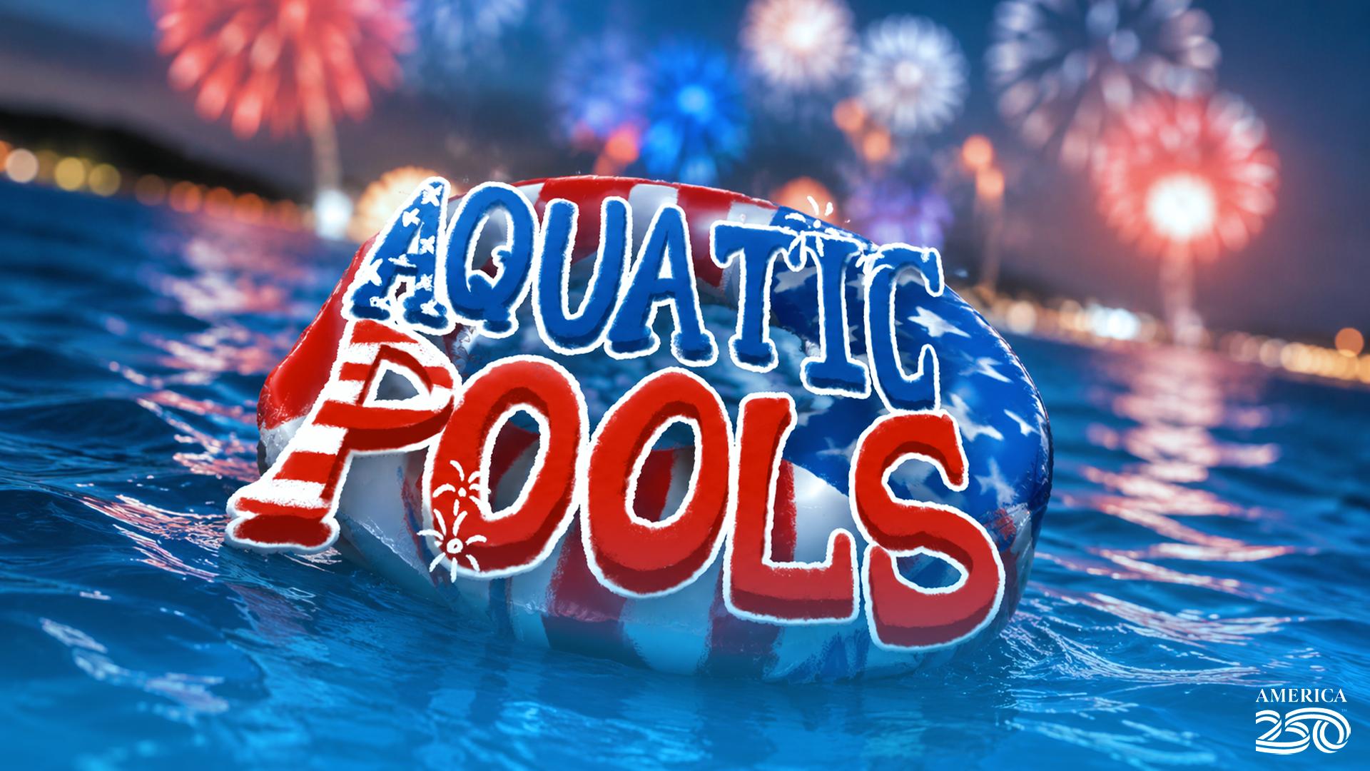Discovery splash banner for Aquatic Pools Discord server