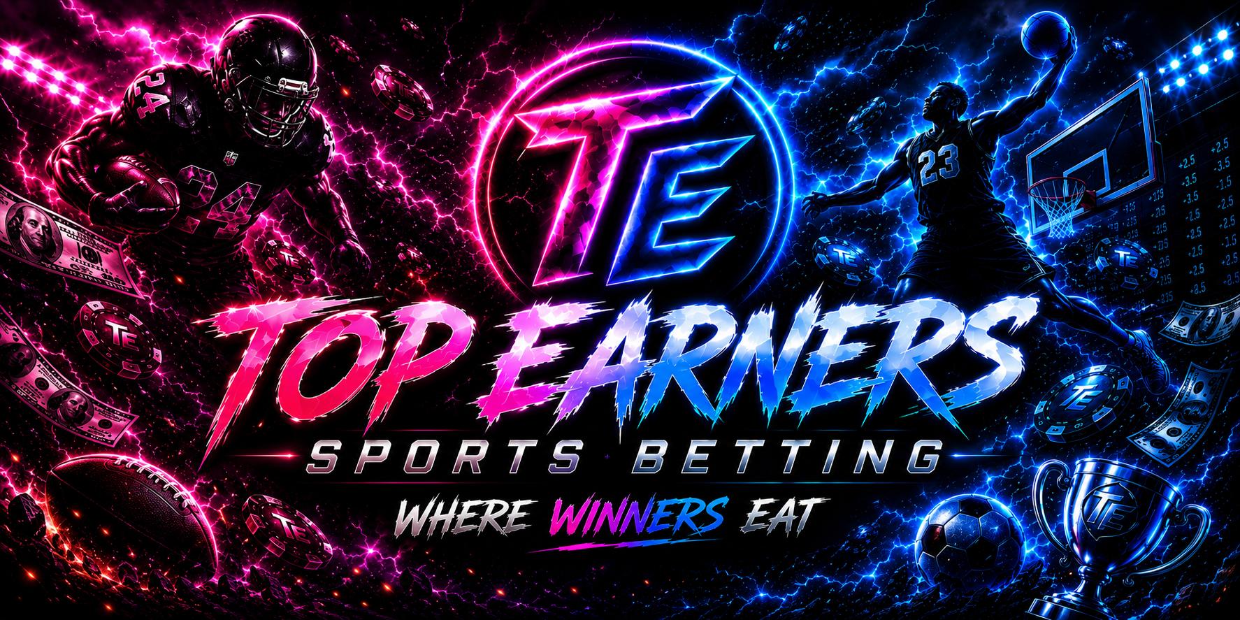 Discovery splash banner for Top Earners Discord server