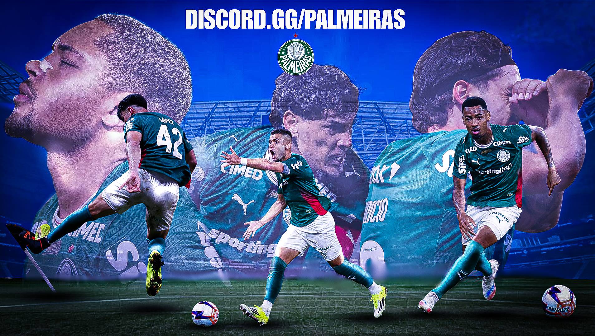 Discovery splash banner for 🇧🇷 SE Palmeiras 🇧🇷 Discord server
