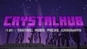 Discovery splash banner for [1.21+] Crystal Hub | Testing, Mods, Packs, Giveaways Discord server