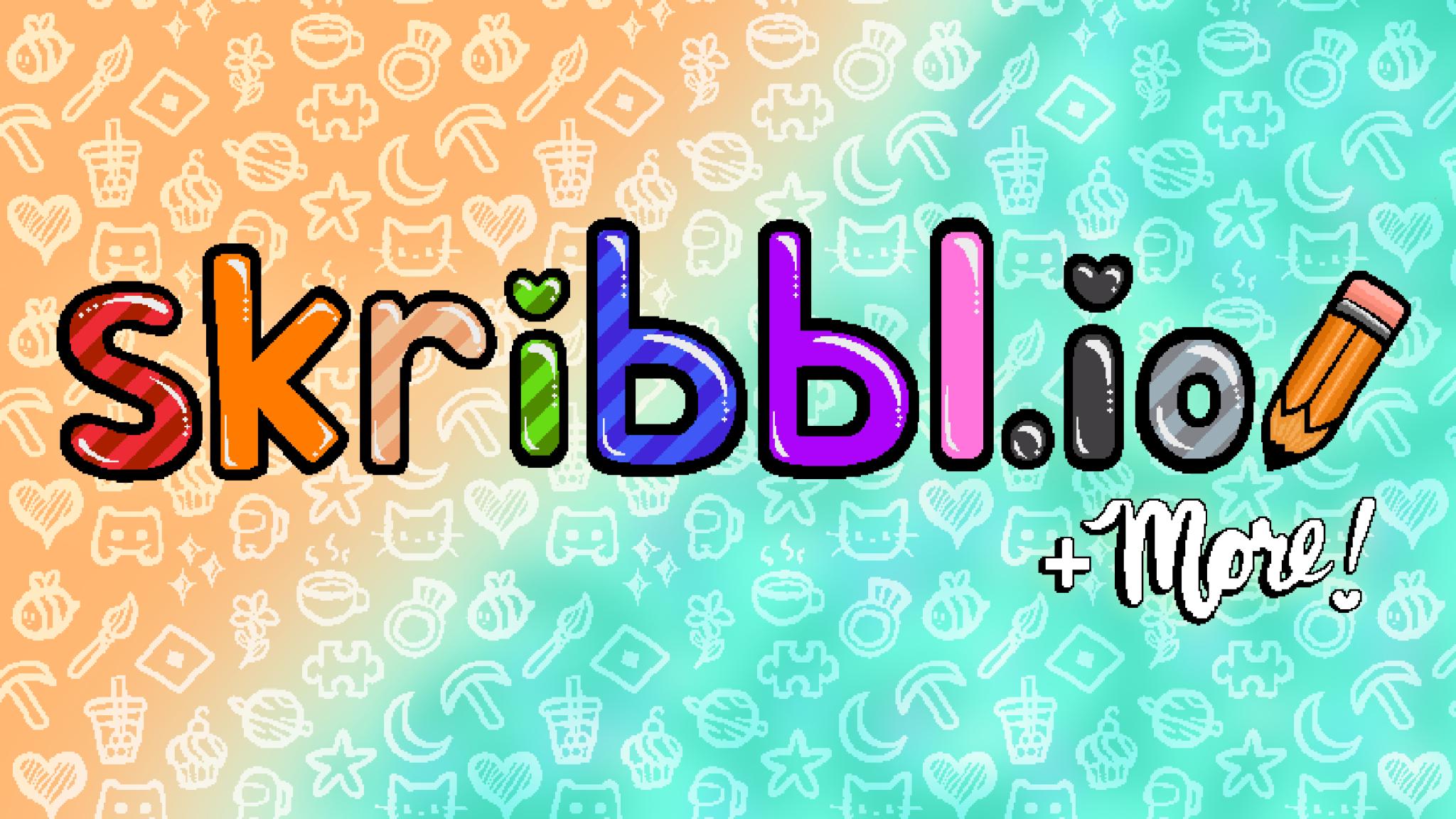 Discovery splash banner for Skribbl.io & More! 🌞 Discord server
