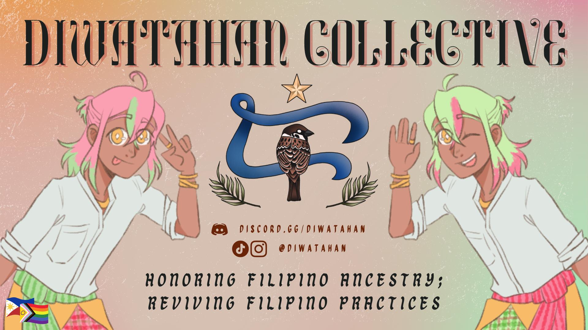Discovery splash banner for Diwatahan ᜇᜒᜏᜆᜑᜈ᜔ Discord server