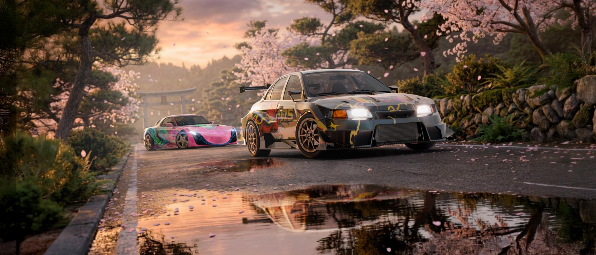 Discovery splash banner for Drive Zone Online Discord server