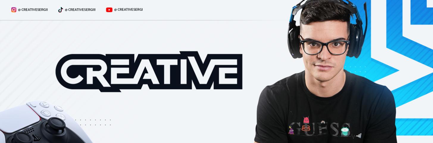Discovery splash banner for CREATIVE Discord server