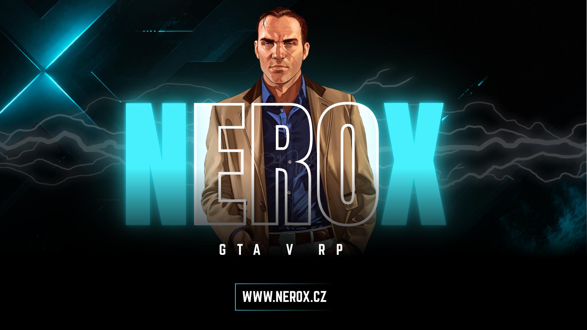 Discovery splash banner for NeroX | GTA V RP Discord server
