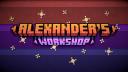Discovery splash banner for Alexander's Workshop Discord server