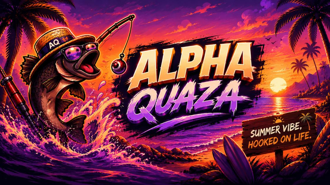 Discovery splash banner for Alpha Quaza Discord server