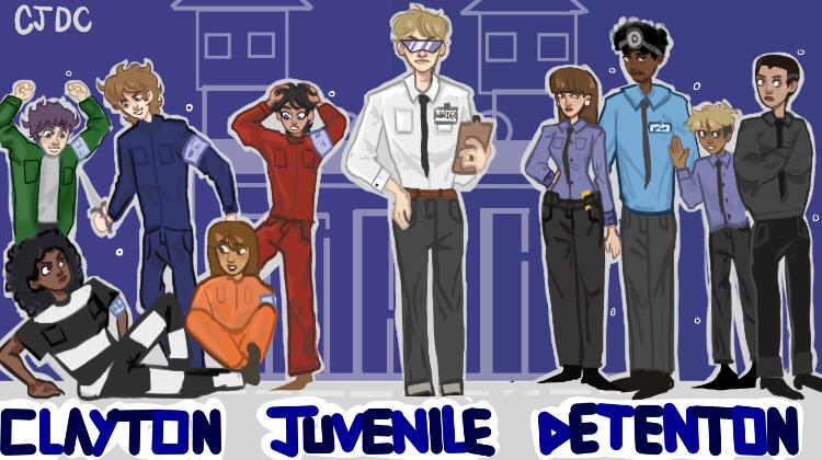 Discovery splash banner for Clayton Juvenile Detention Center Discord server